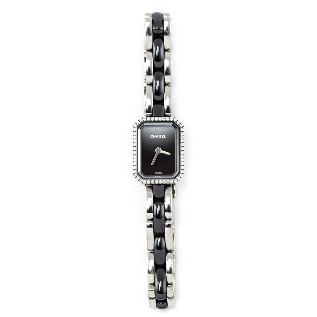 Chanel Black Diamond 20mm Premiere Ceramic Watch