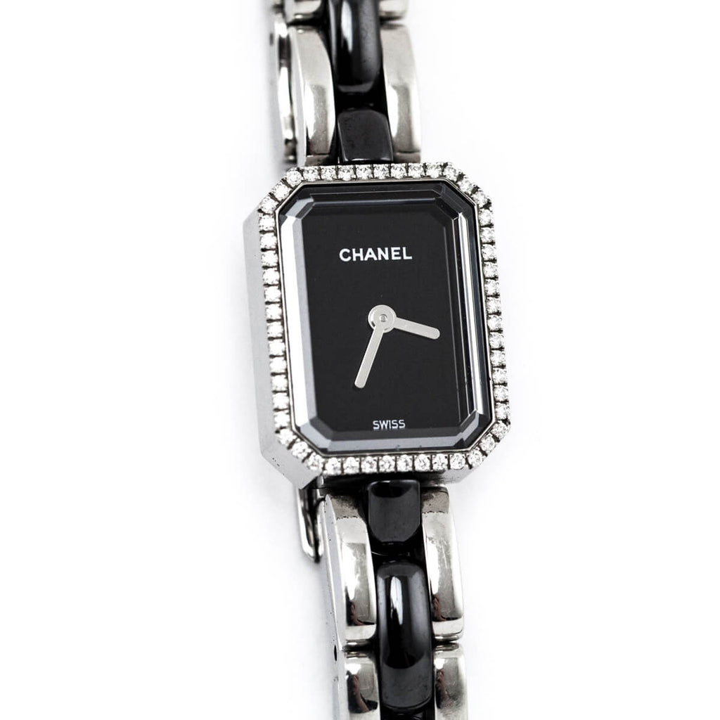 Chanel Black Diamond 20mm Premiere Ceramic Watch