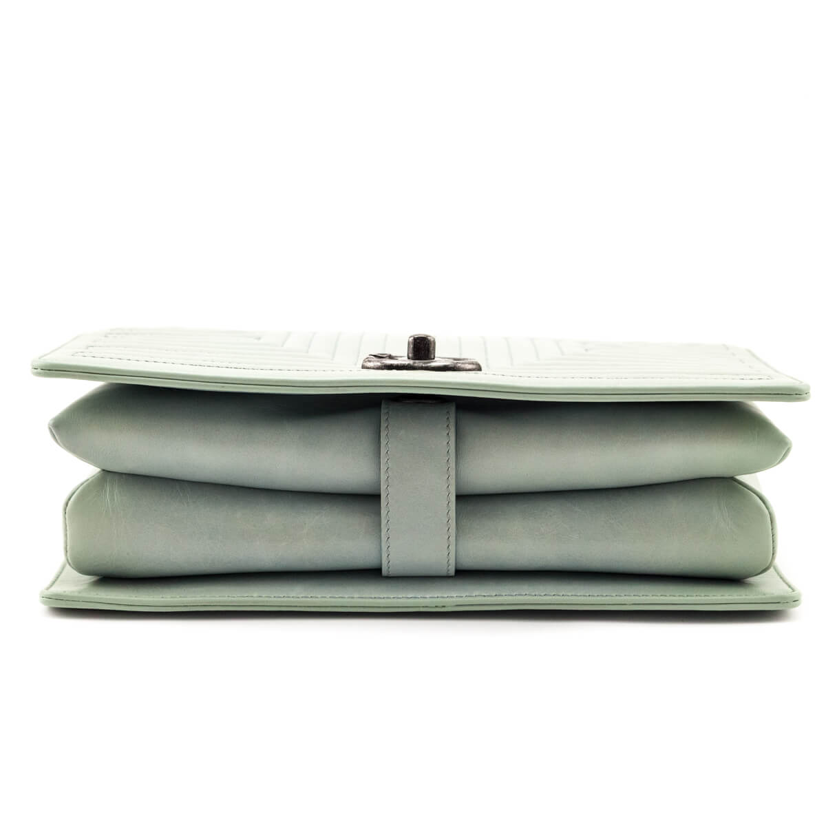 Chanel Jade Calfskin Quilted Small Korean Garden Flap Bag