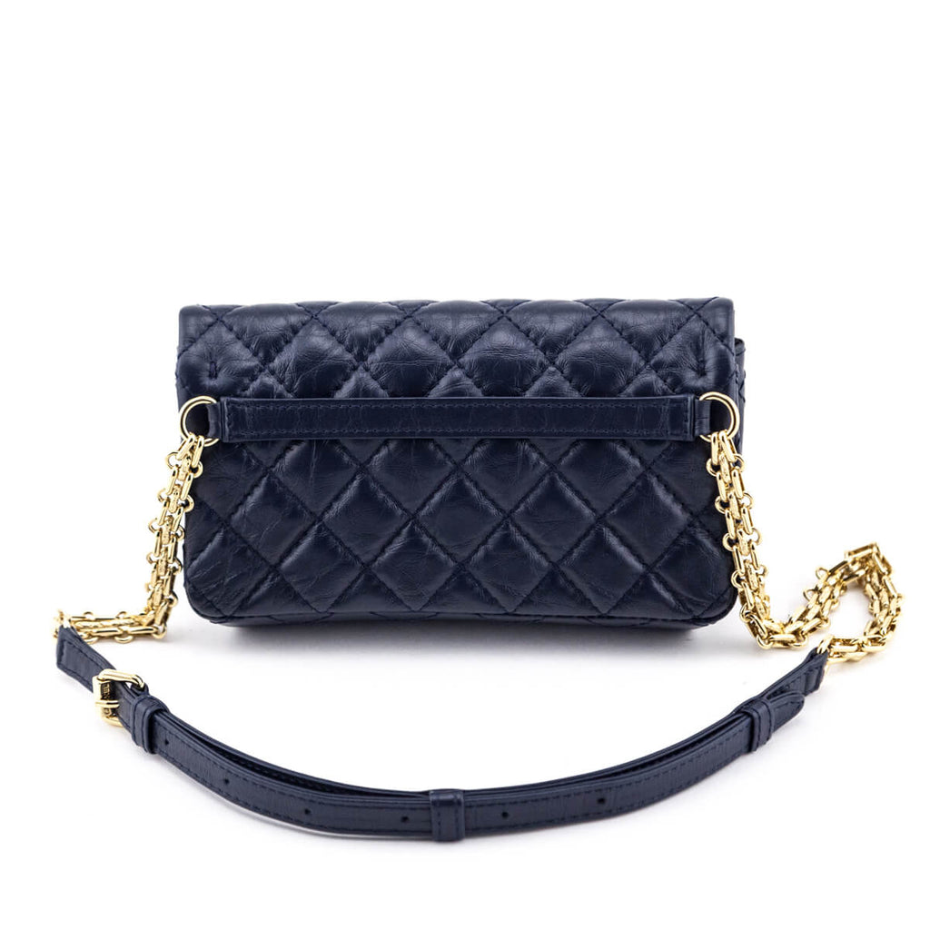 Chanel Marine Quilted Aged Calfskin Reissue Belt Bag
