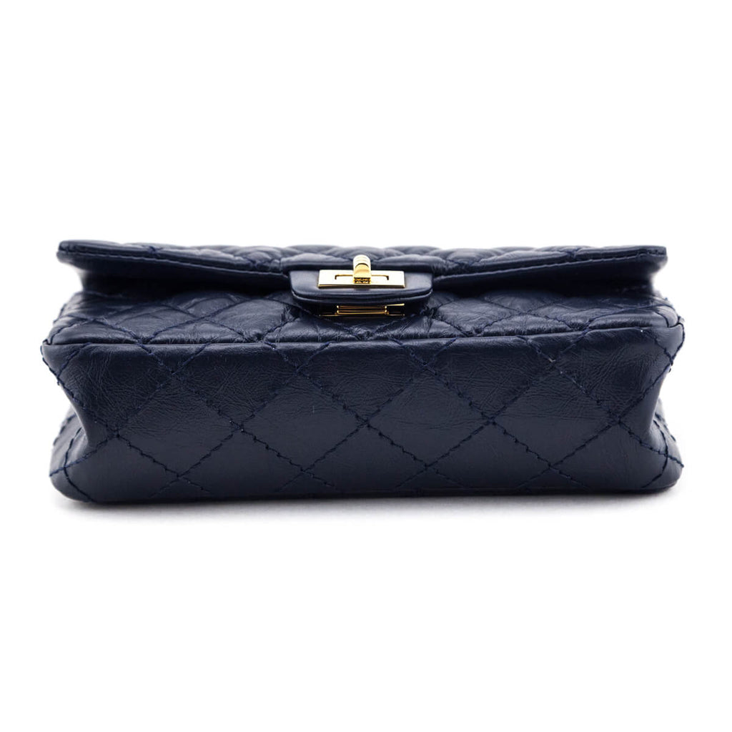 Chanel Marine Quilted Aged Calfskin Reissue Belt Bag