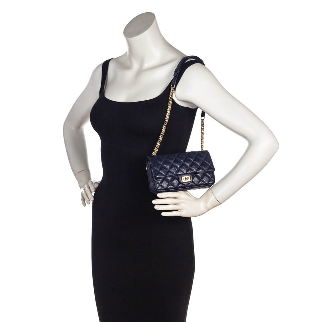 Chanel Marine Quilted Aged Calfskin Reissue Belt Bag