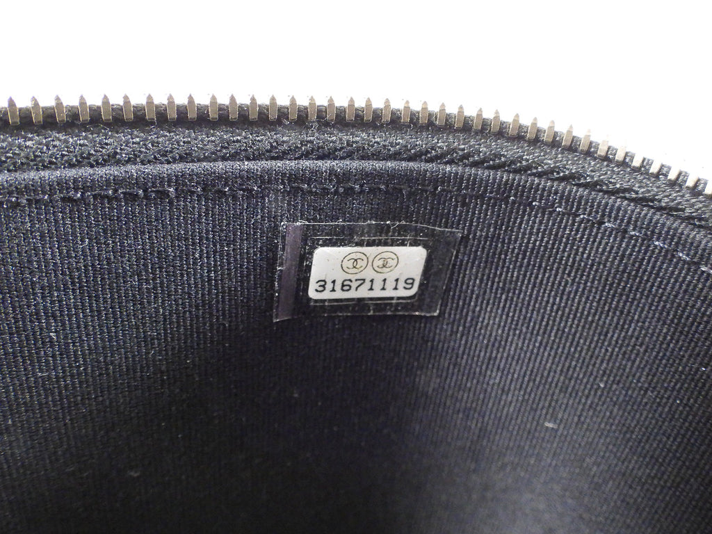 Chanel 21S Black Lambskin Classic Vanity Bag with Chain