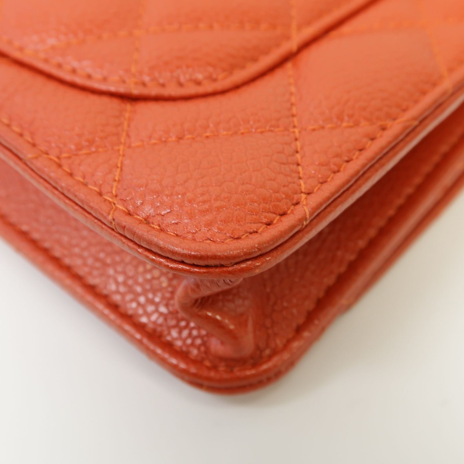 Chanel Red Caviar WOC