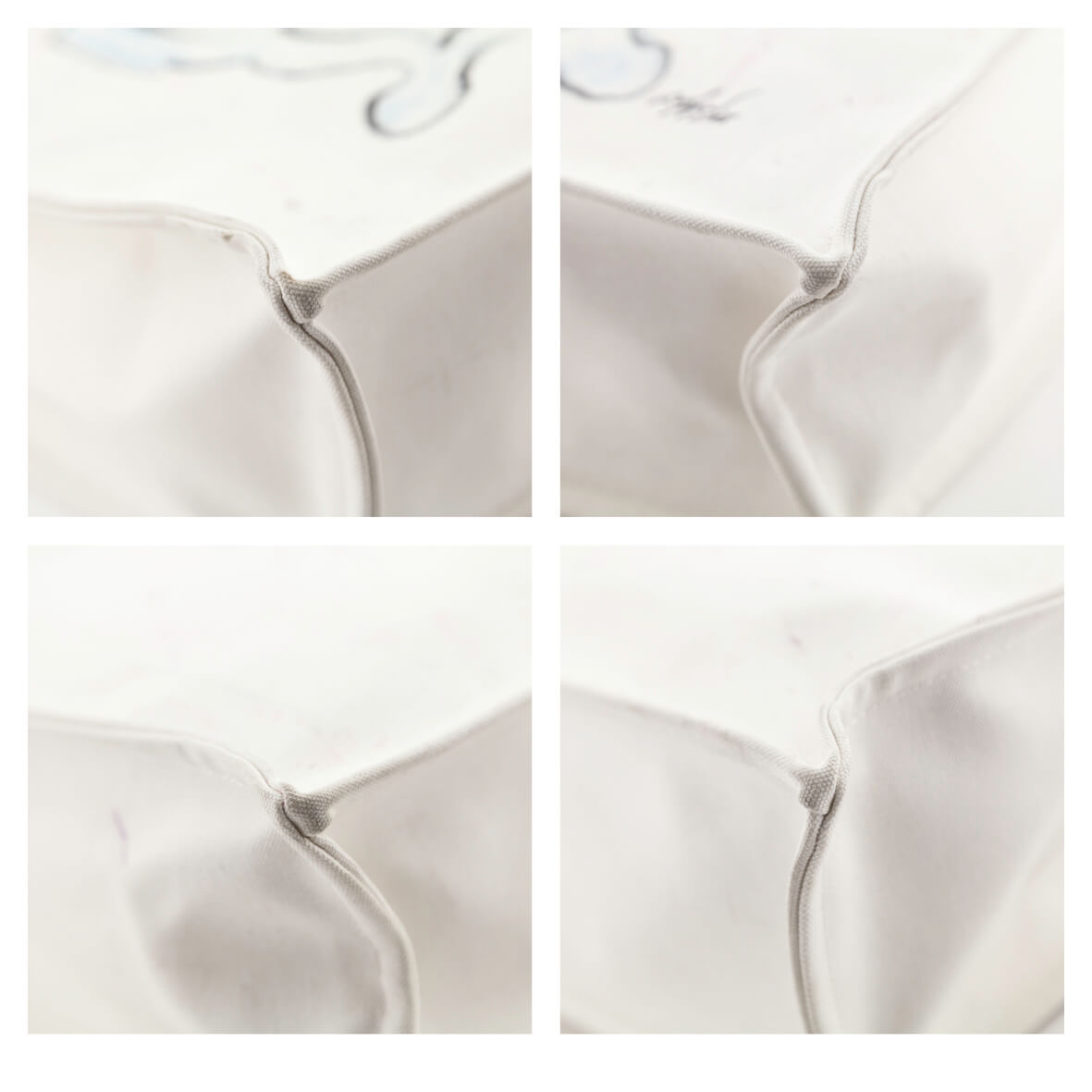 Chanel White Canvas Chanel Cruise Miami Tote