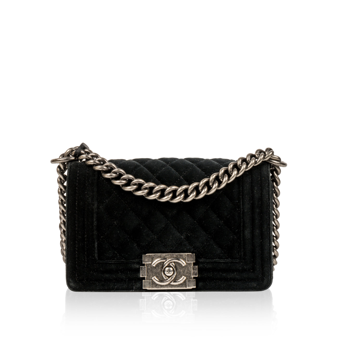 Chanel Boy Bag - Small - Velvet