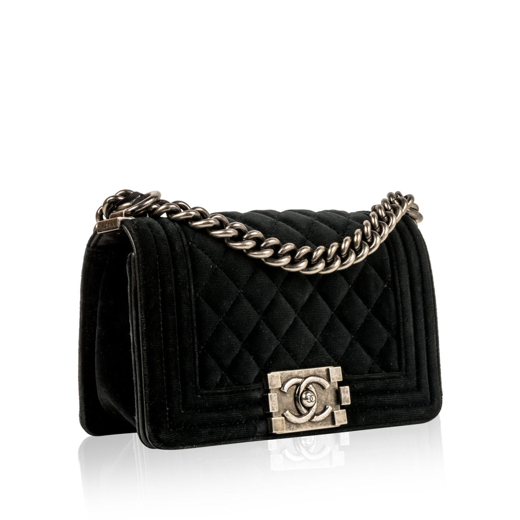 Chanel Boy Bag - Small - Velvet