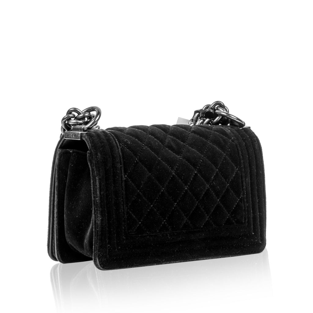 Chanel Boy Bag - Small - Velvet