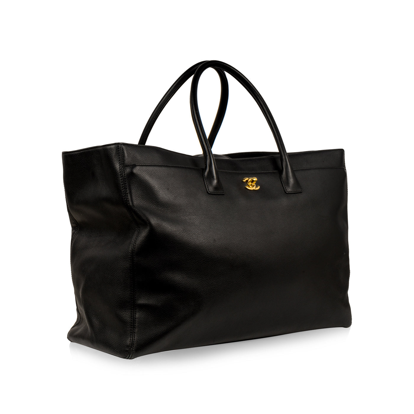 Chanel Cerf Tote Luggage Bag