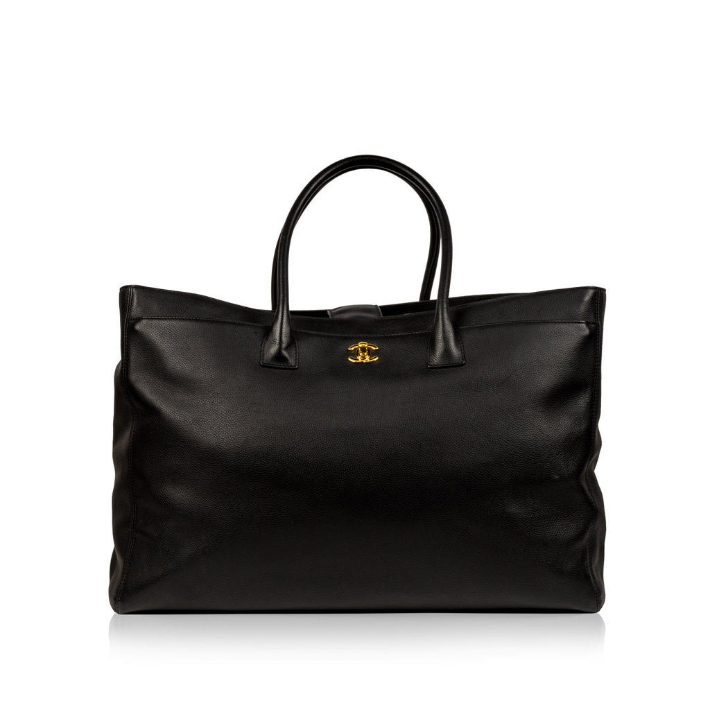 Chanel Cerf Tote Luggage Bag