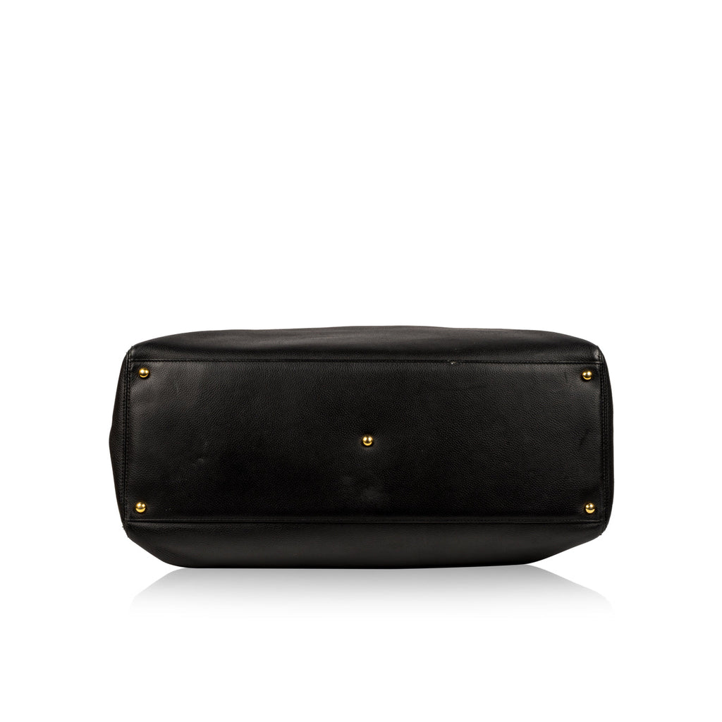 Chanel Cerf Tote Luggage Bag