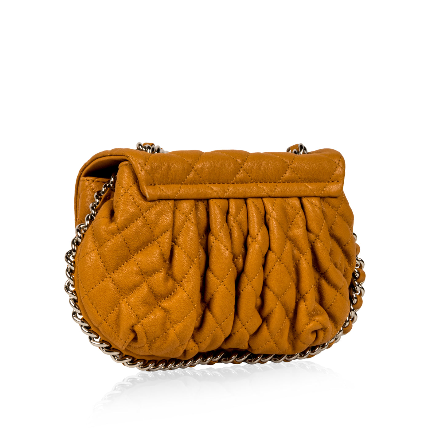 Chanel Chain Around Crossbody Bag - Mustard - SHW