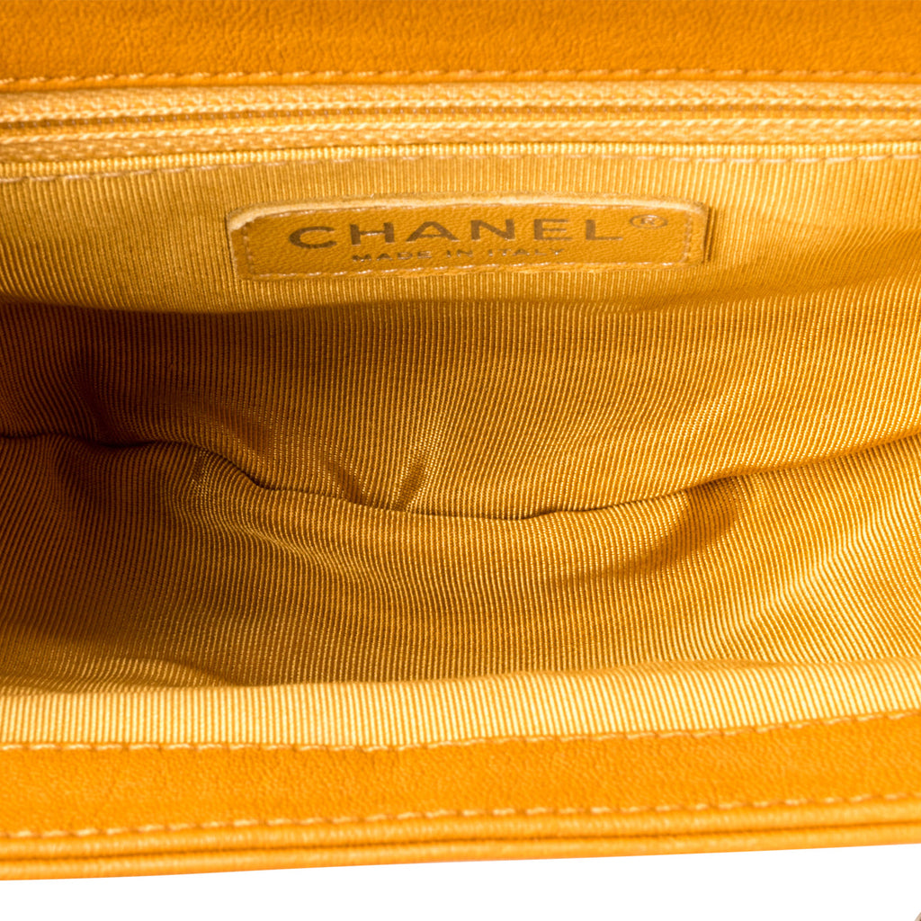 Chanel Chain Around Crossbody Bag - Mustard - SHW
