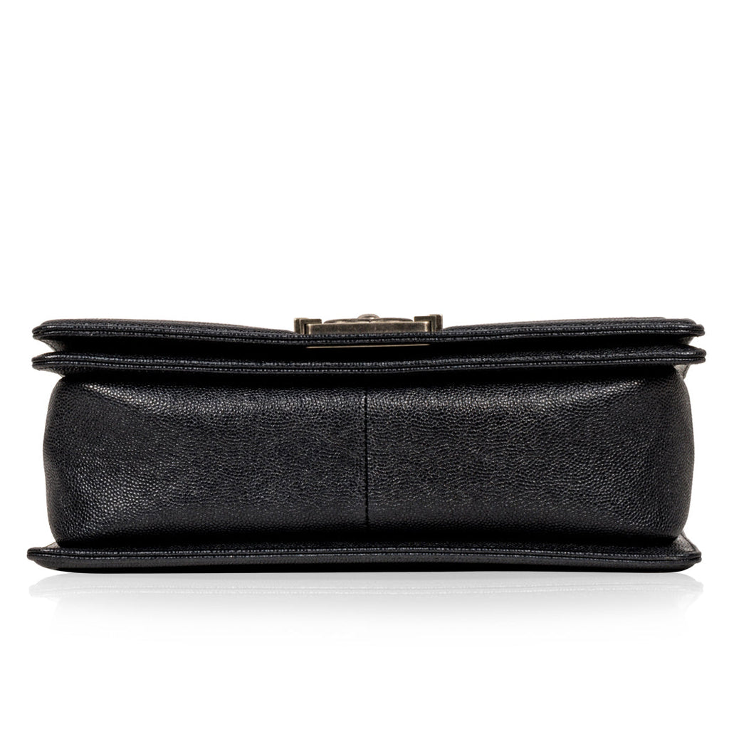 Chanel Chevron Boy Bag - Medium
