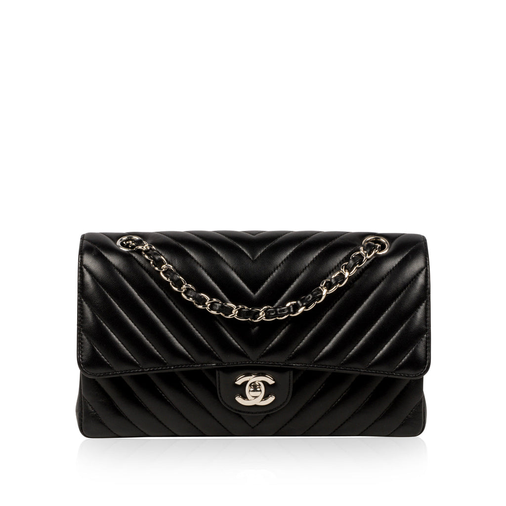 Chanel Classic Flap Bag - Medium - Chevron