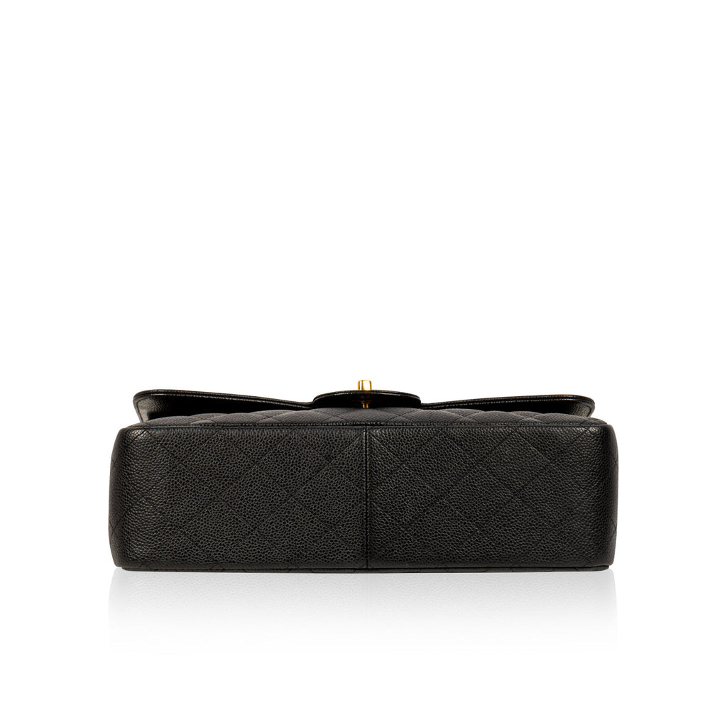 Chanel Classic Flap Bag - Jumbo - Caviar