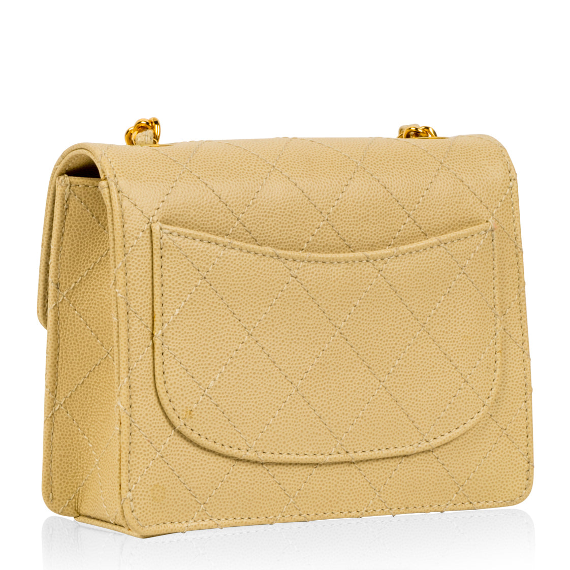 Chanel Classic Flap Bag - Mini Square Shoulder Bag - Vintage