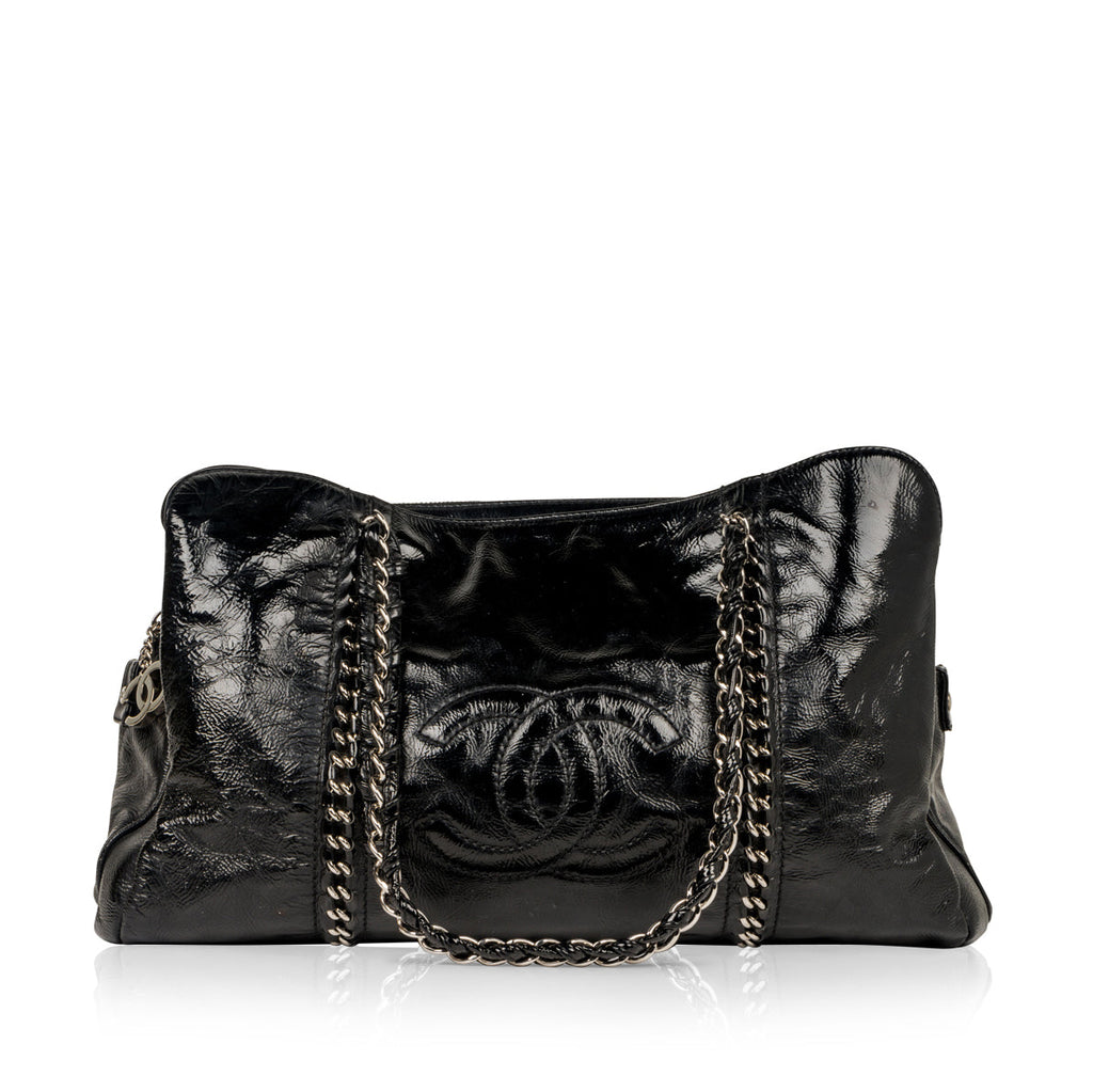 Chanel East West Patent Tote