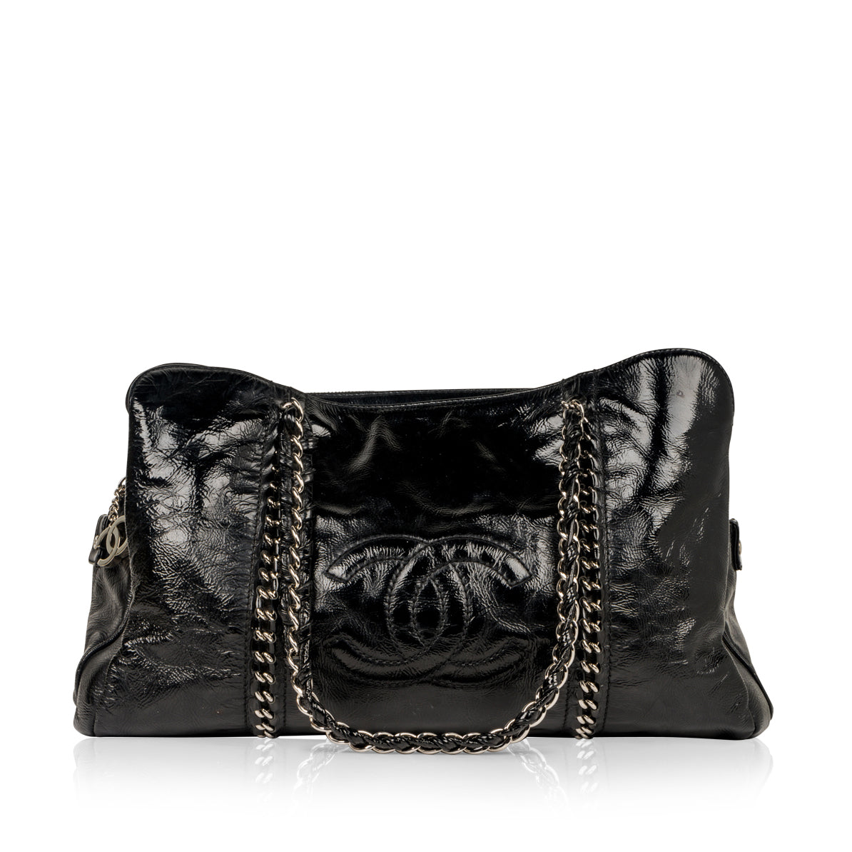 Chanel East West Patent Tote