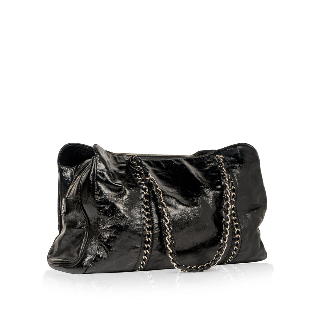 Chanel East West Patent Tote