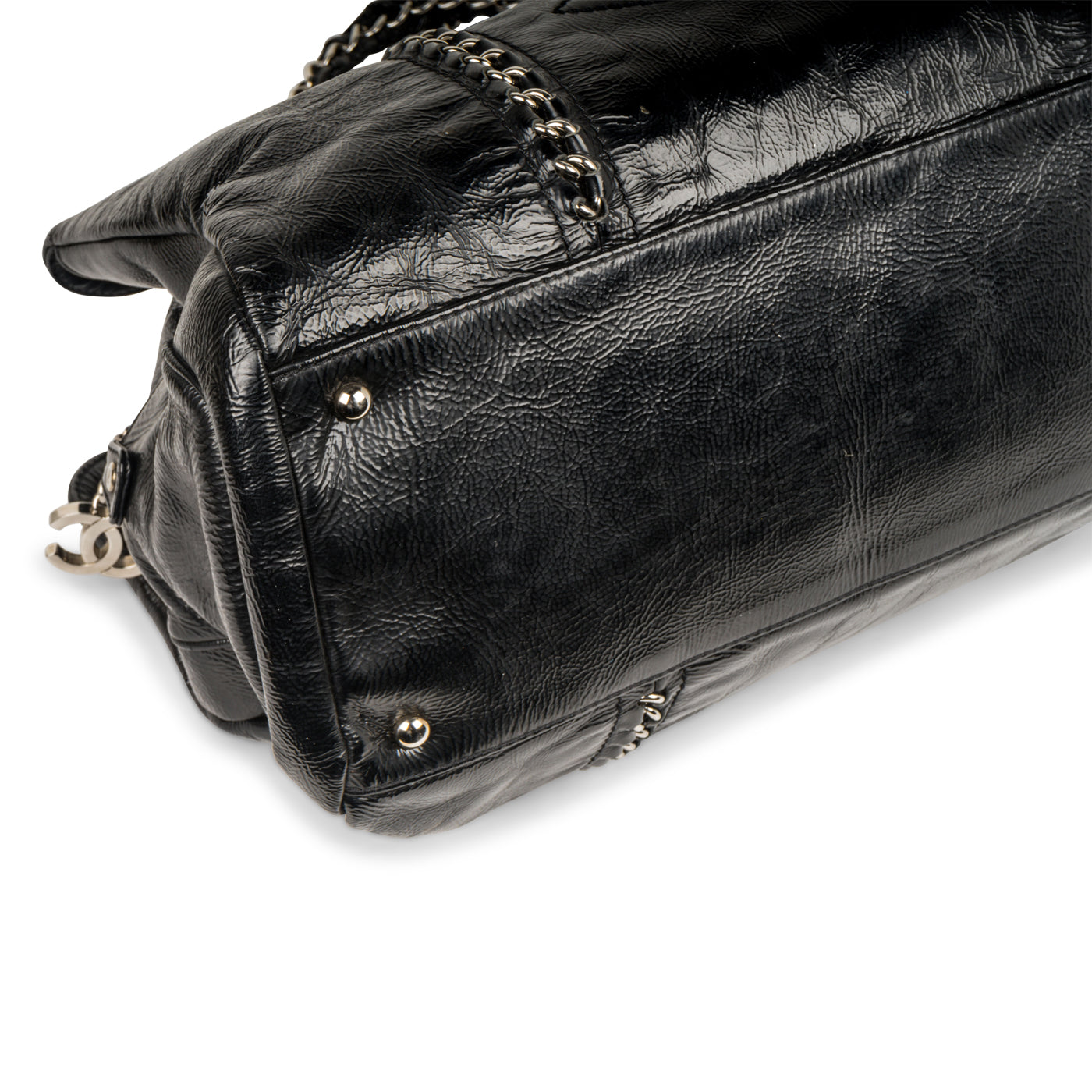 Chanel East West Patent Tote