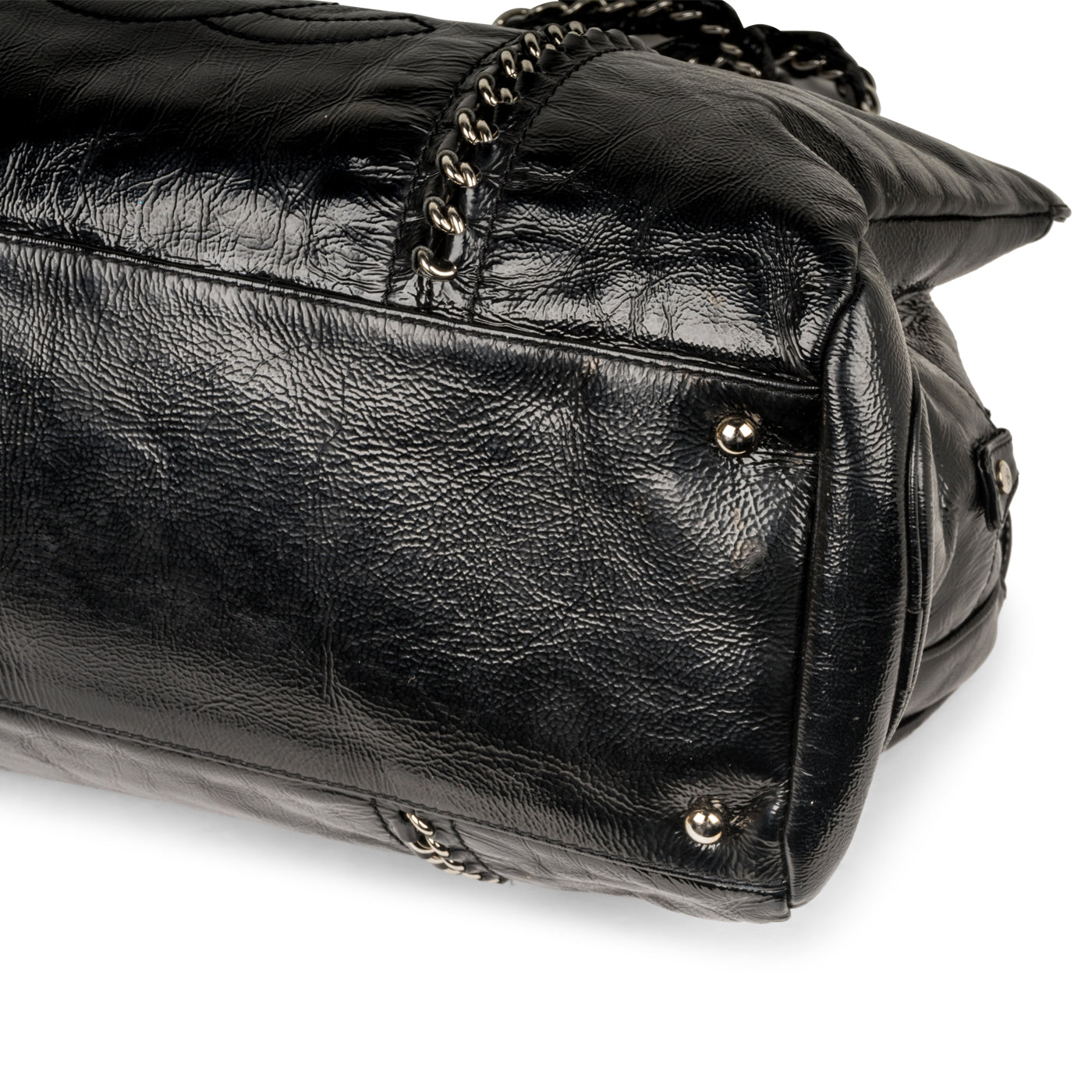 Chanel East West Patent Tote