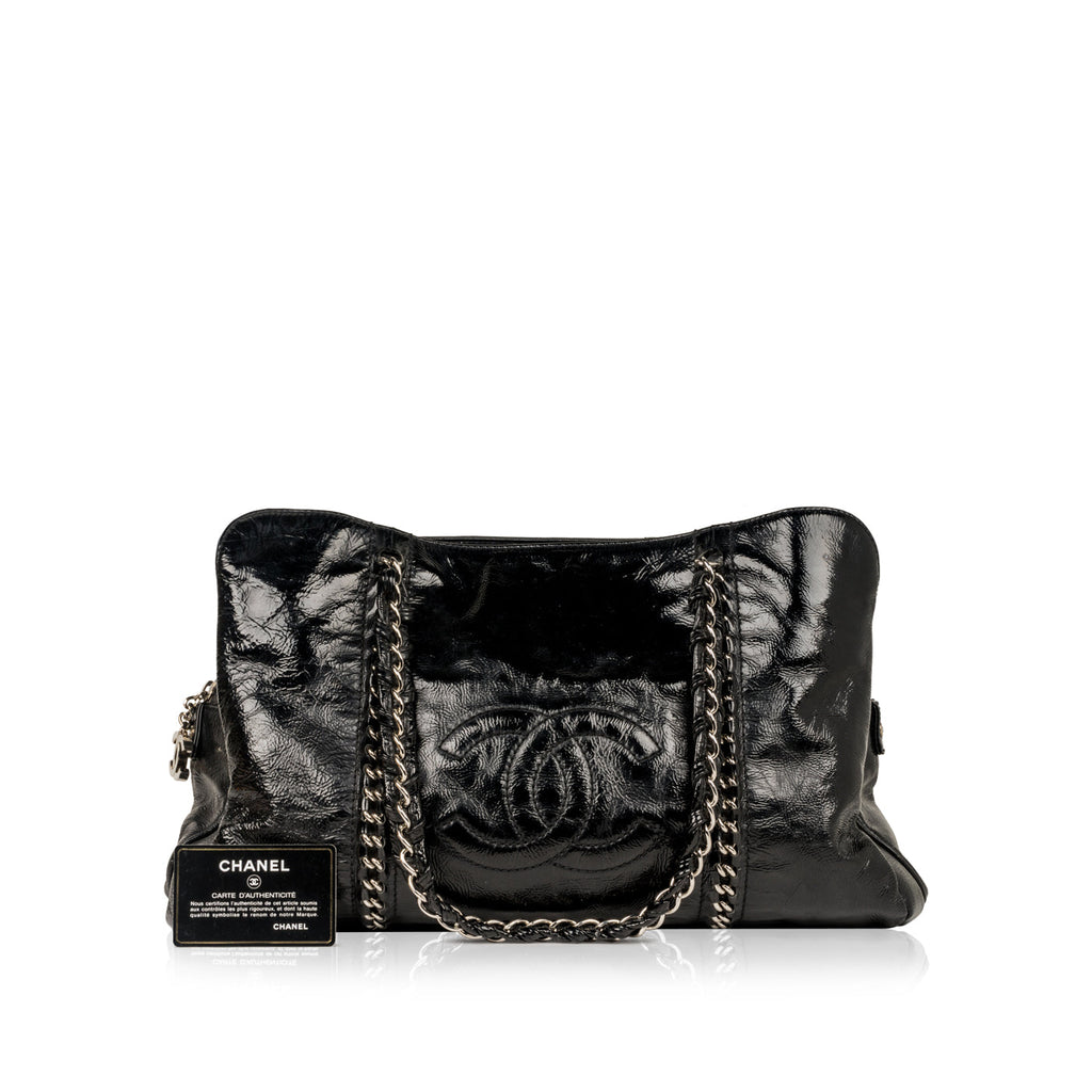 Chanel East West Patent Tote
