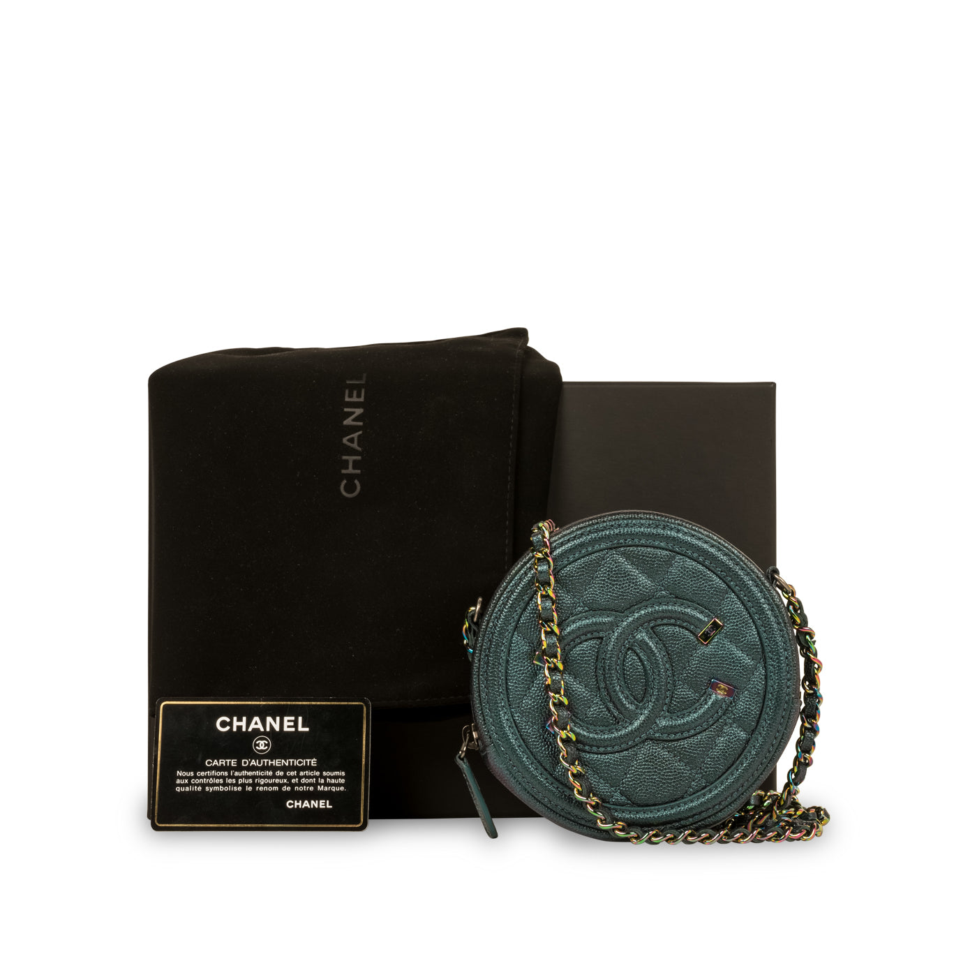 Chanel Iridescent CC Crossbody