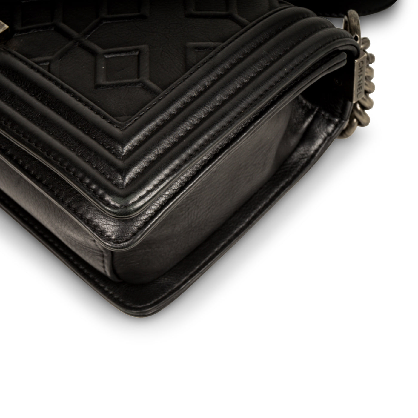 Chanel Diamond Boy Bag