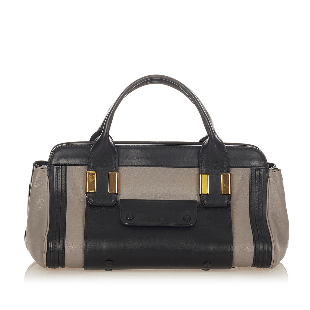 Chloe Alice Leather Satchel (SHG-26049)