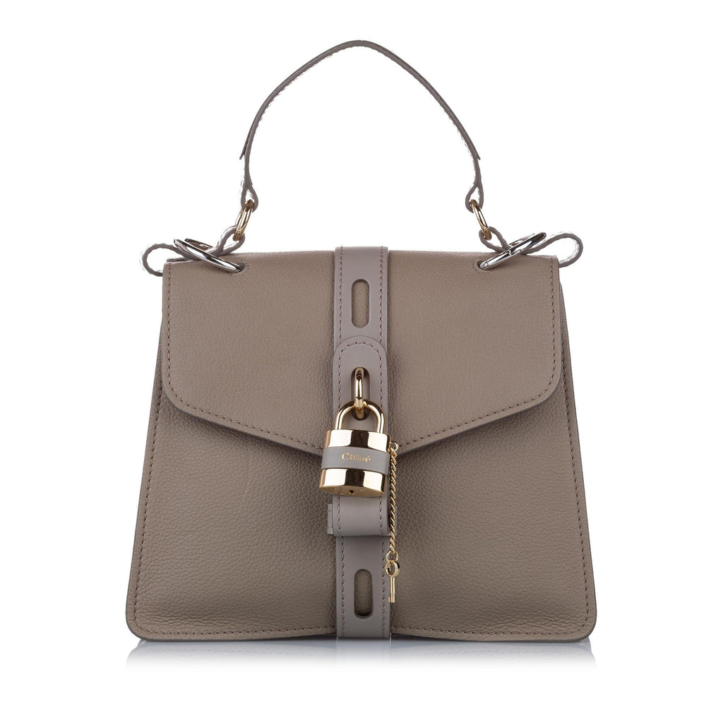 Chloe Medium Aby Leather Satchel (SHG-23011)