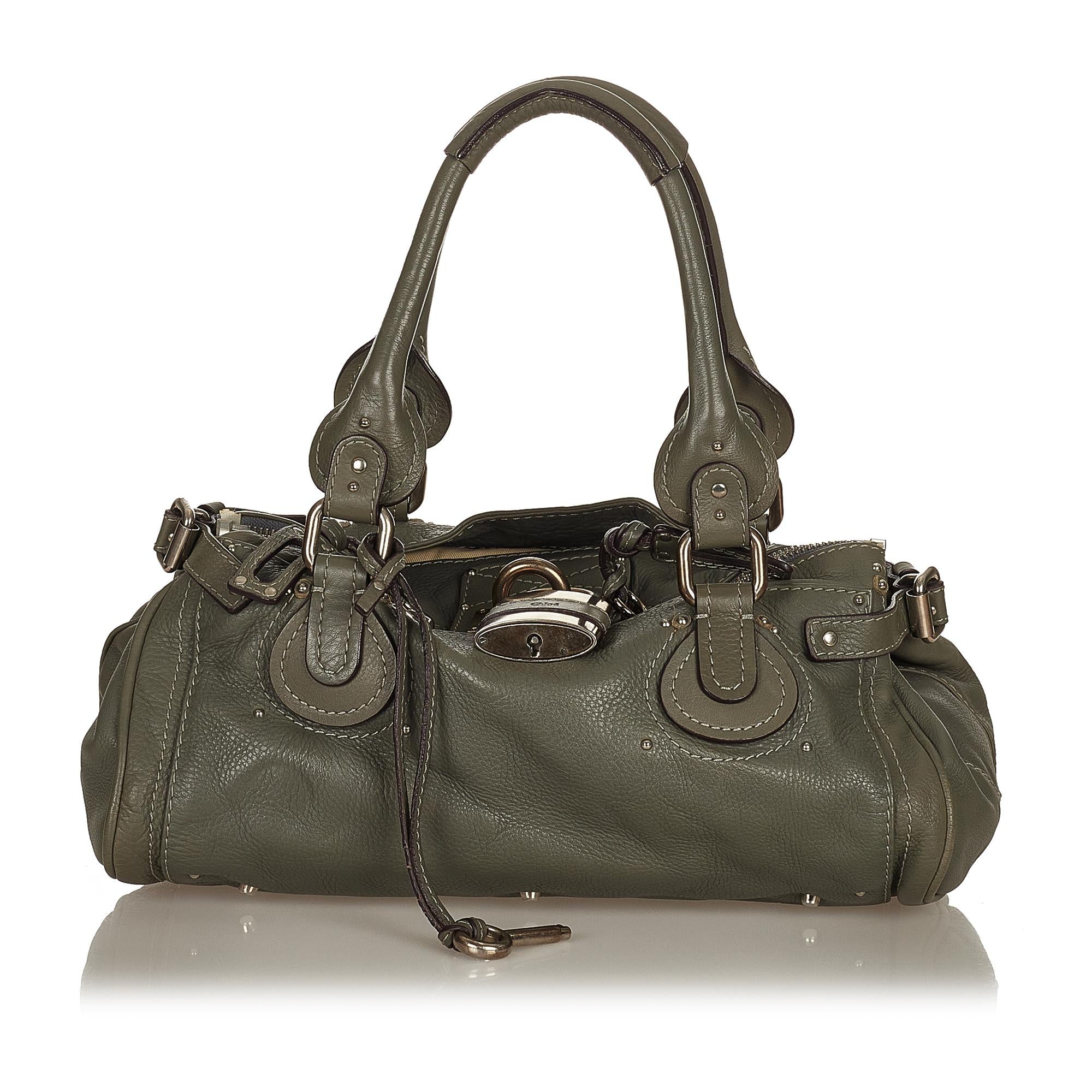 Chloe Paddington Leather Handbag (SHG-27084)