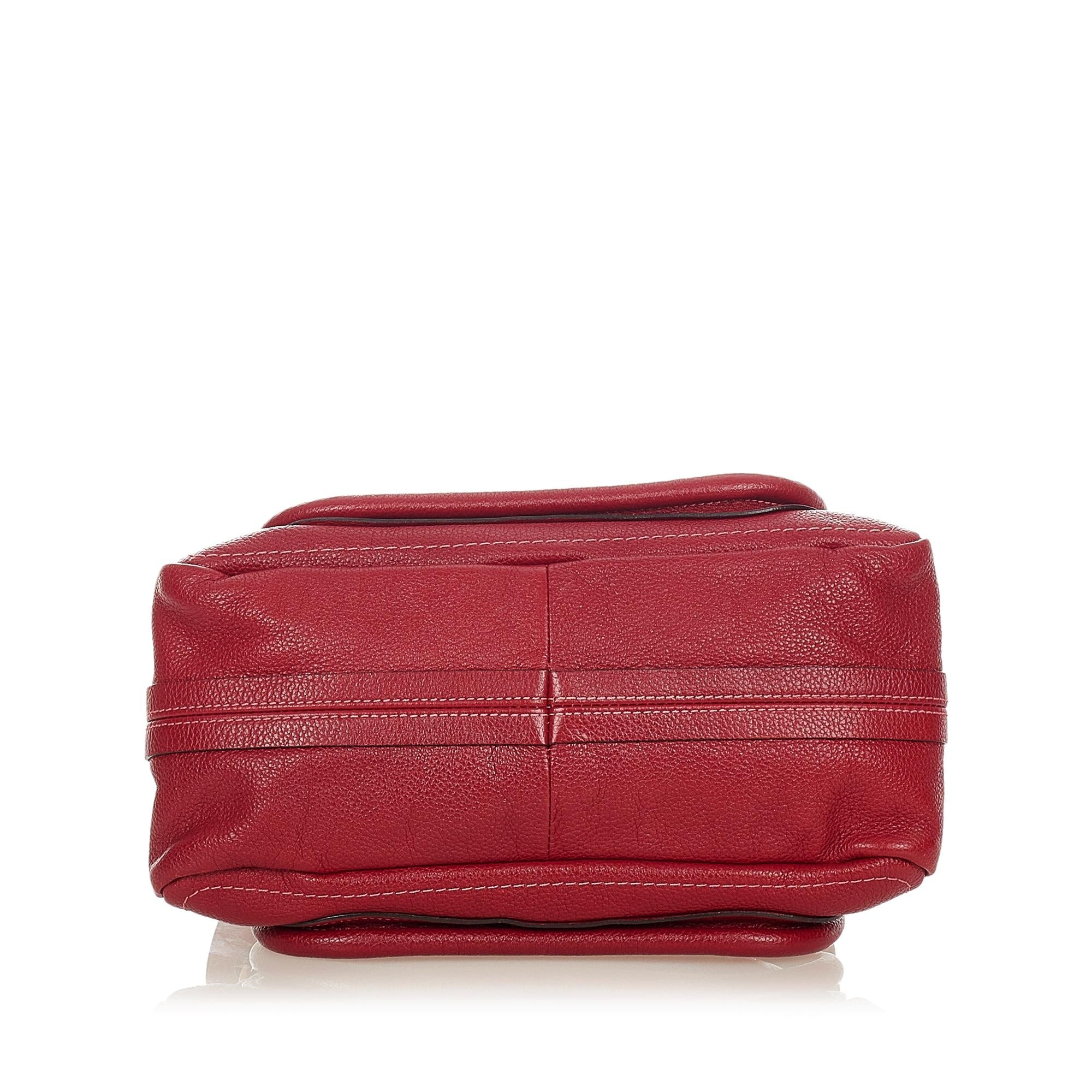 Chloe Paraty Leather Satchel (SHG-25501)