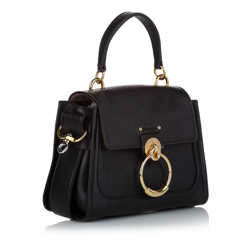 Chloe Tess Leather Crossbody Bag (SHG-28236)