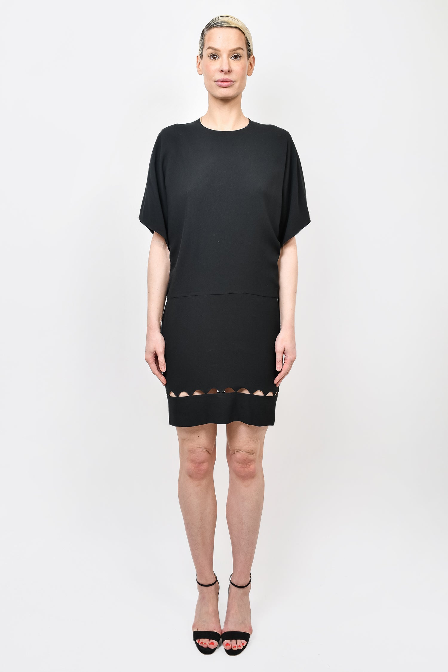 Chloe Black Cutout Dress Size 40