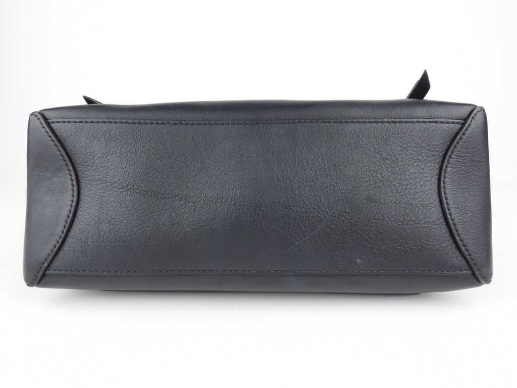 Chloe Black Leather Faye Day Two Way Crossbody Shoulder Bag