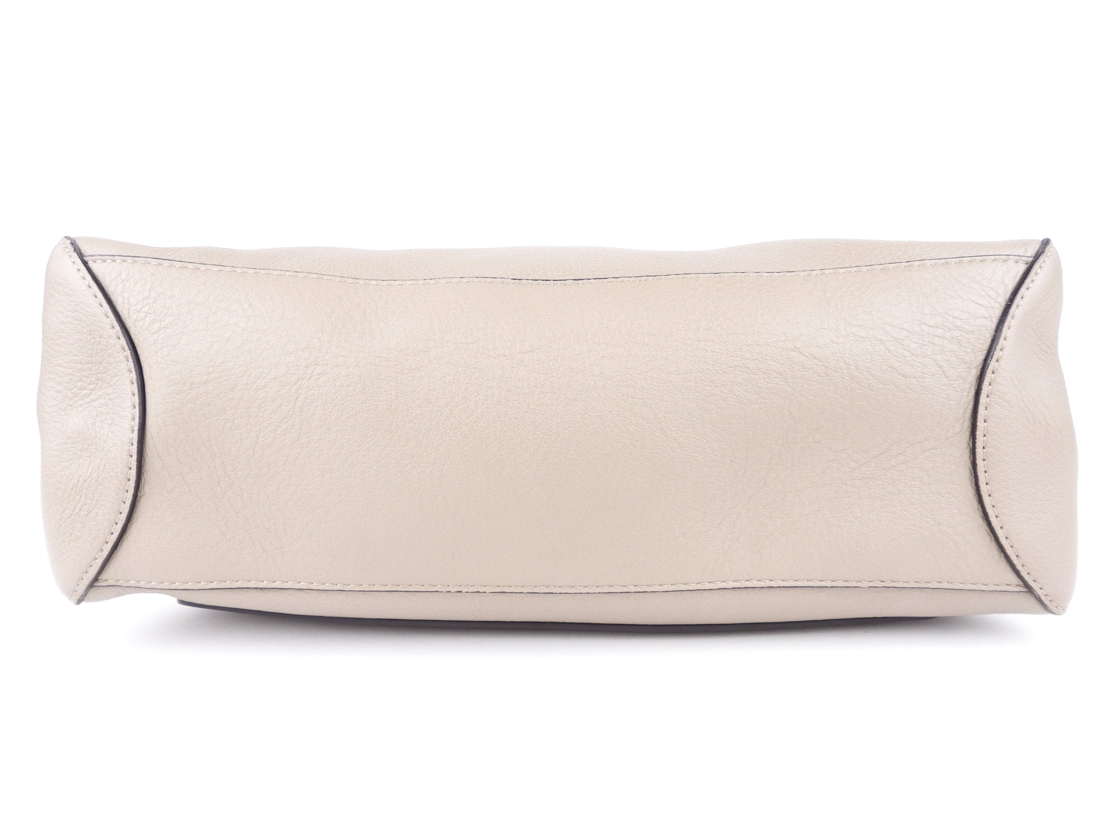 Chloe Medium Faye Day Grey Calfskin Two Way Shoulder Bag