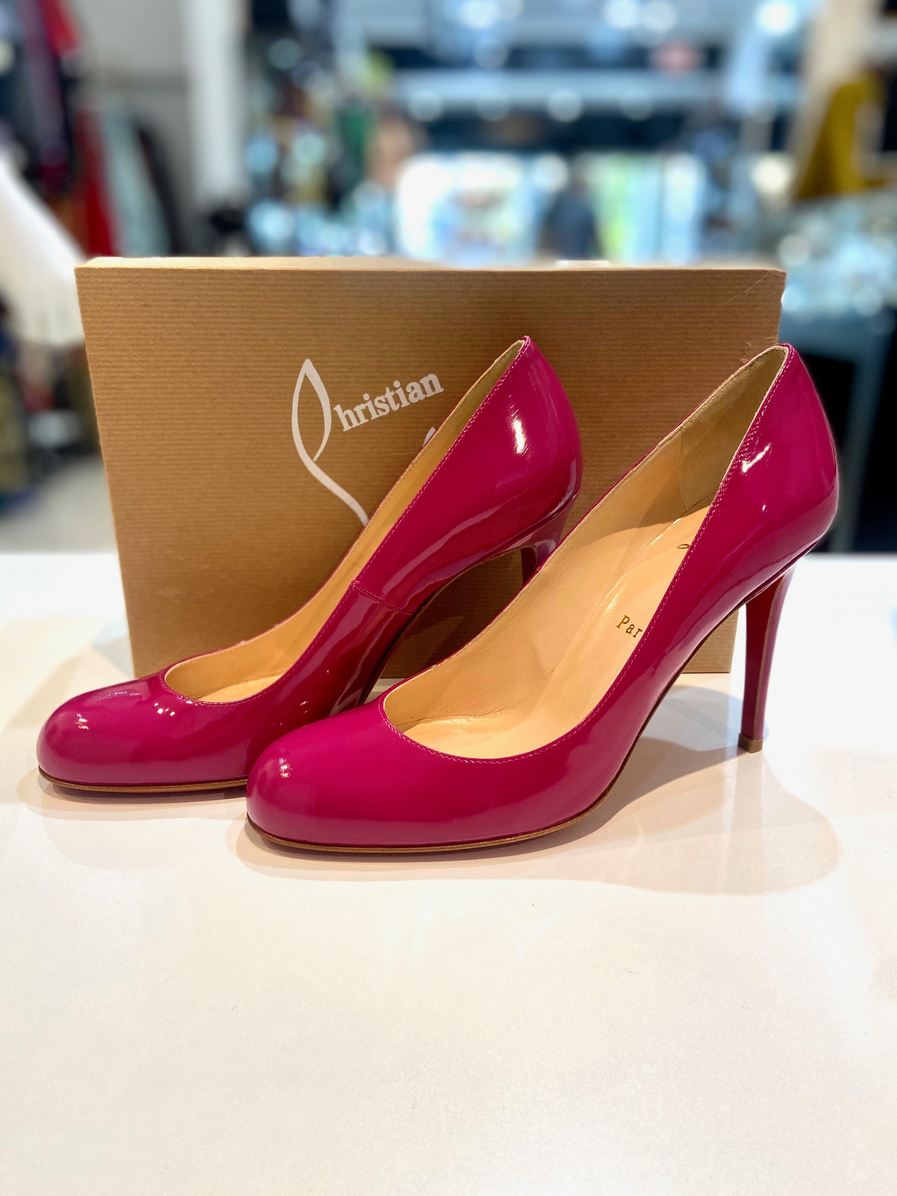 CHRISTIAN LOUBOUTIN FIFI CLASSIC 100MM PUMPS