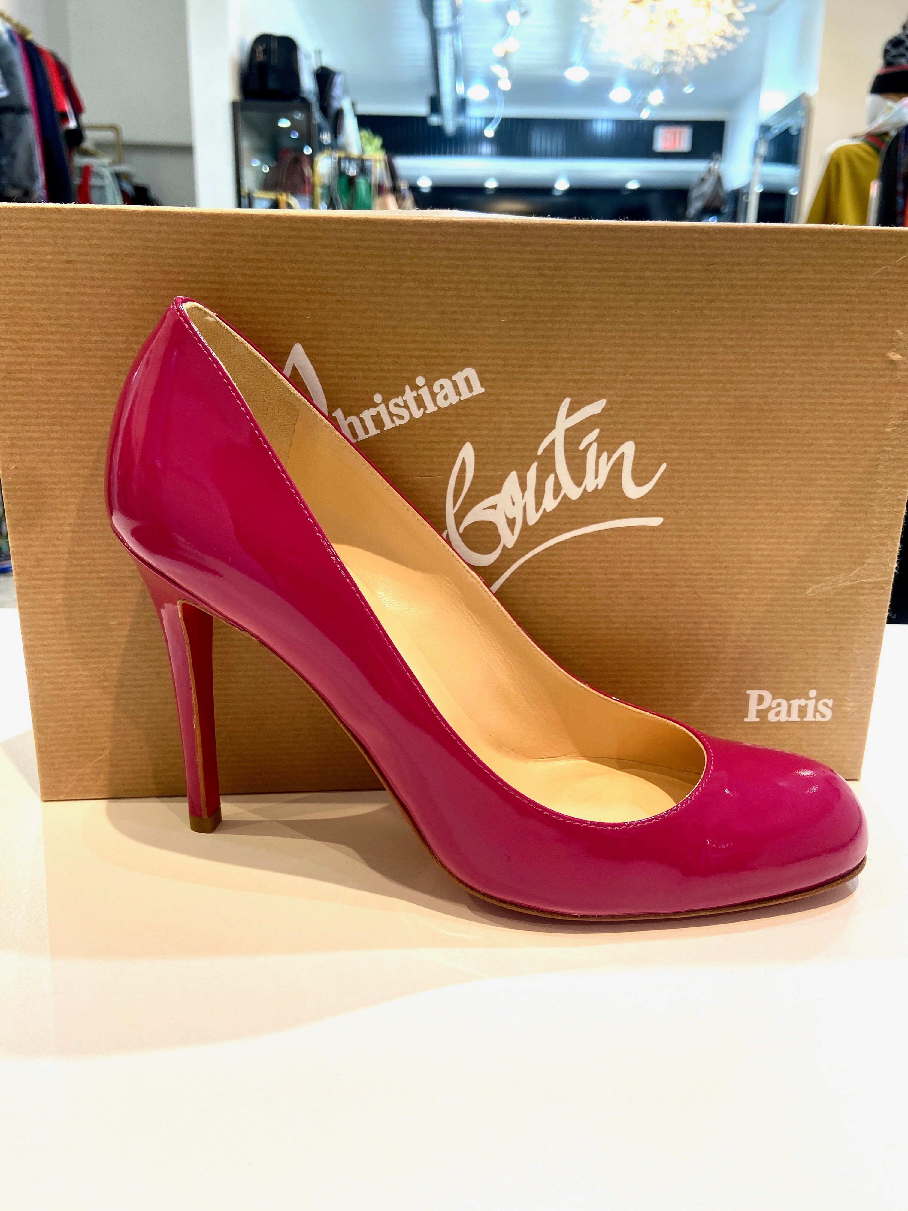 CHRISTIAN LOUBOUTIN FIFI CLASSIC 100MM PUMPS