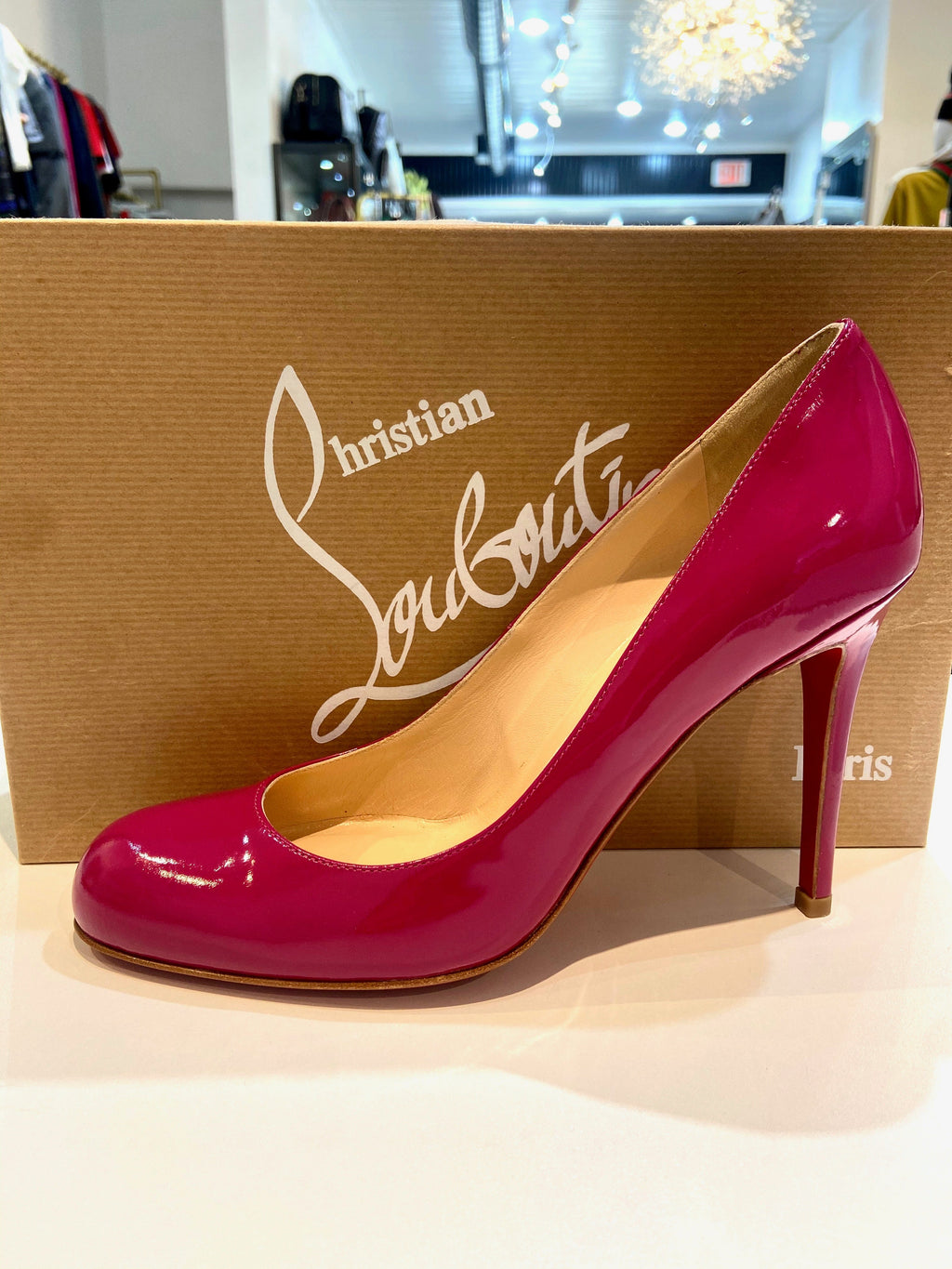 CHRISTIAN LOUBOUTIN FIFI CLASSIC 100MM PUMPS