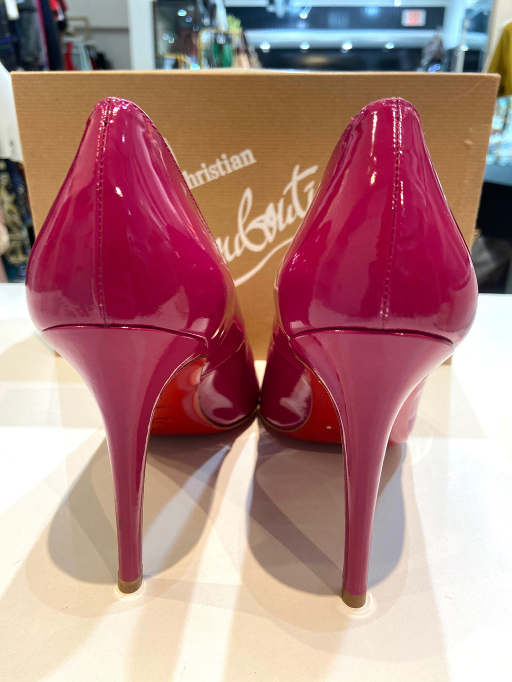 CHRISTIAN LOUBOUTIN FIFI CLASSIC 100MM PUMPS
