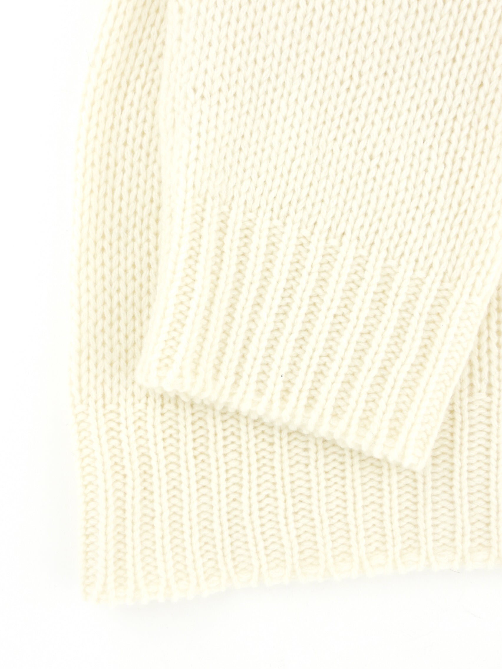 Christian Dior Cream and Black J'adior 8 Graphic Knit Cashmere V-Neck Oversized Sweater - 34 FR / 2 USA
