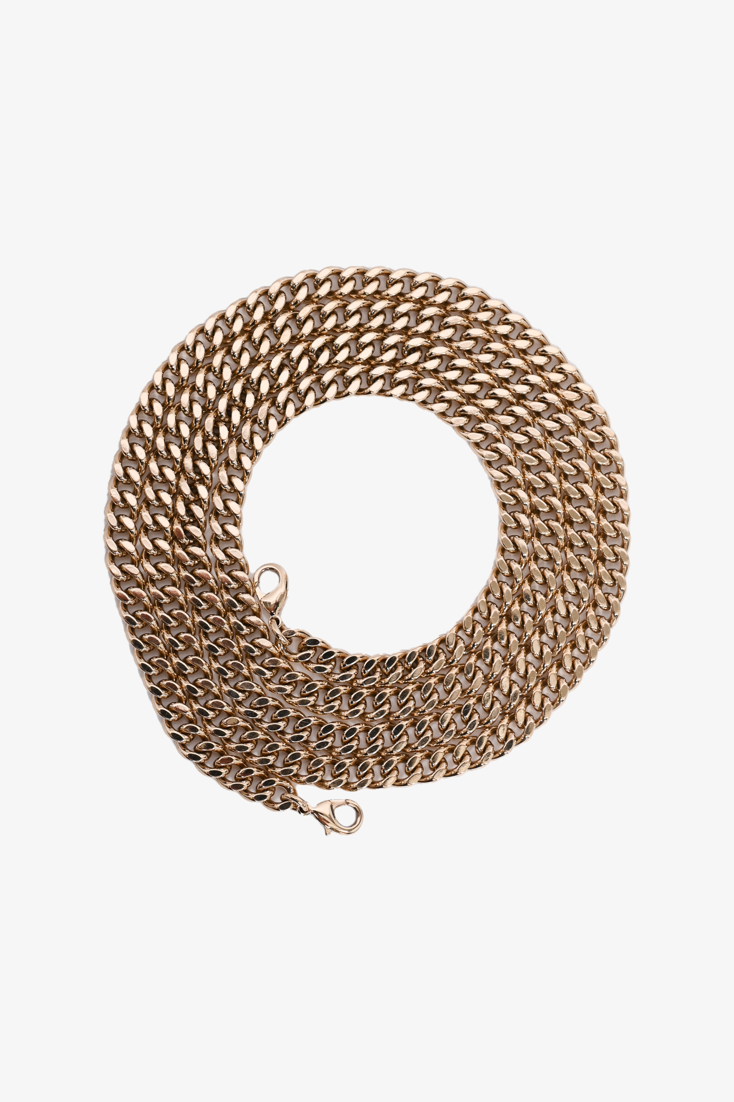 Christian Dior Metallic Gold Diorama Chain Crossbody