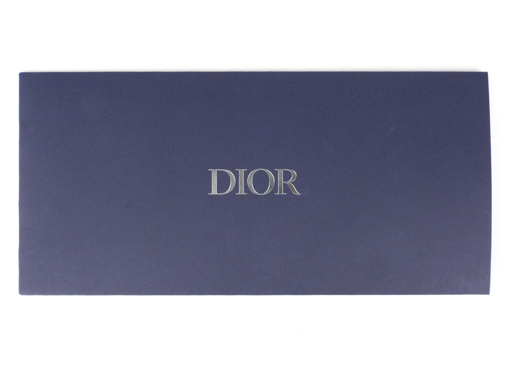 Christian Dior Oblique Monogram and Black Leather Two-Way Hard-Case Lock Handle Bag