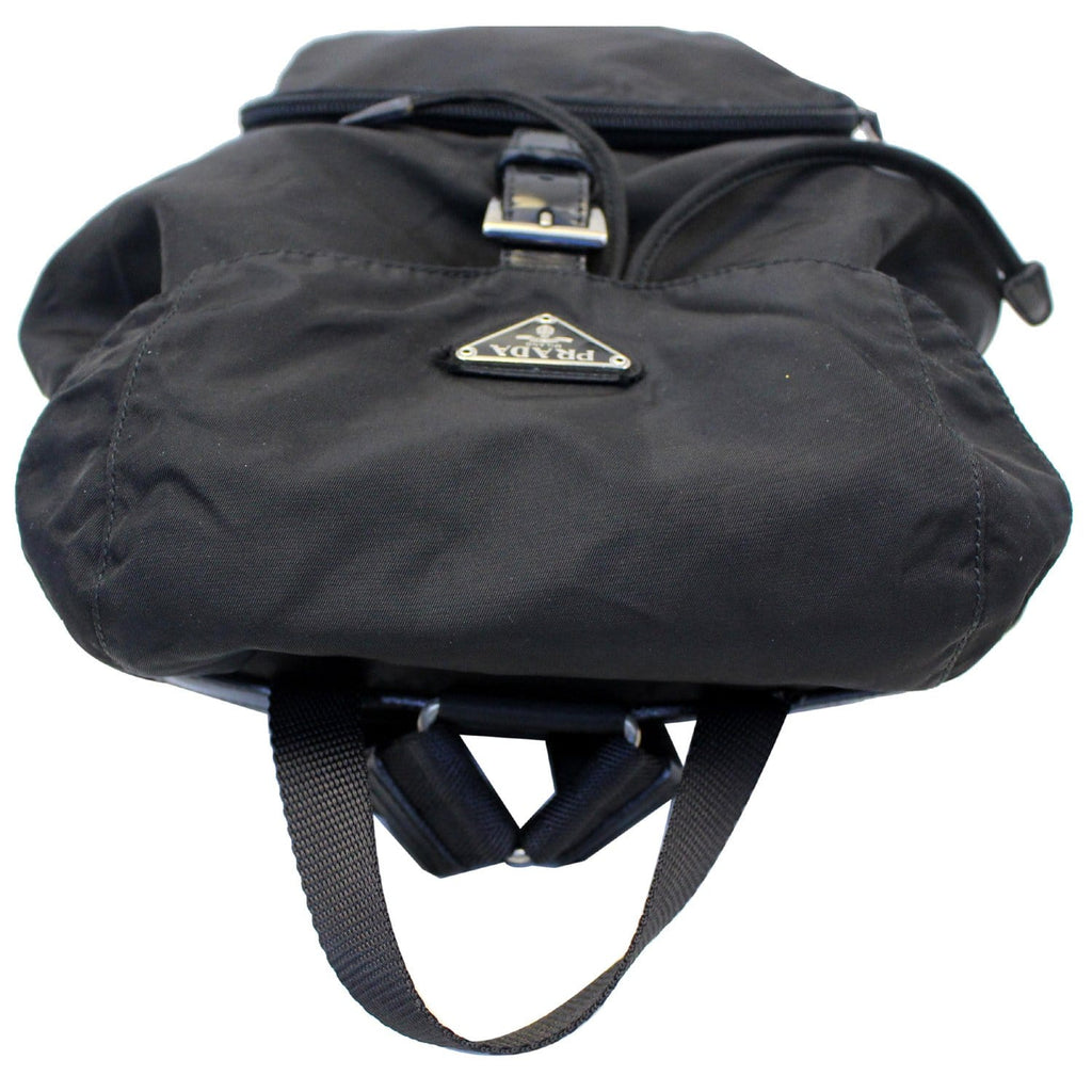 PRADA Nylon Backpack Bag Black