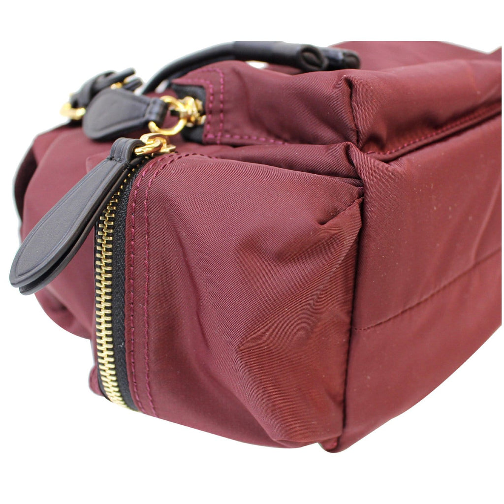 BURBERRY The Small Rucksack Nylon Backpack Red