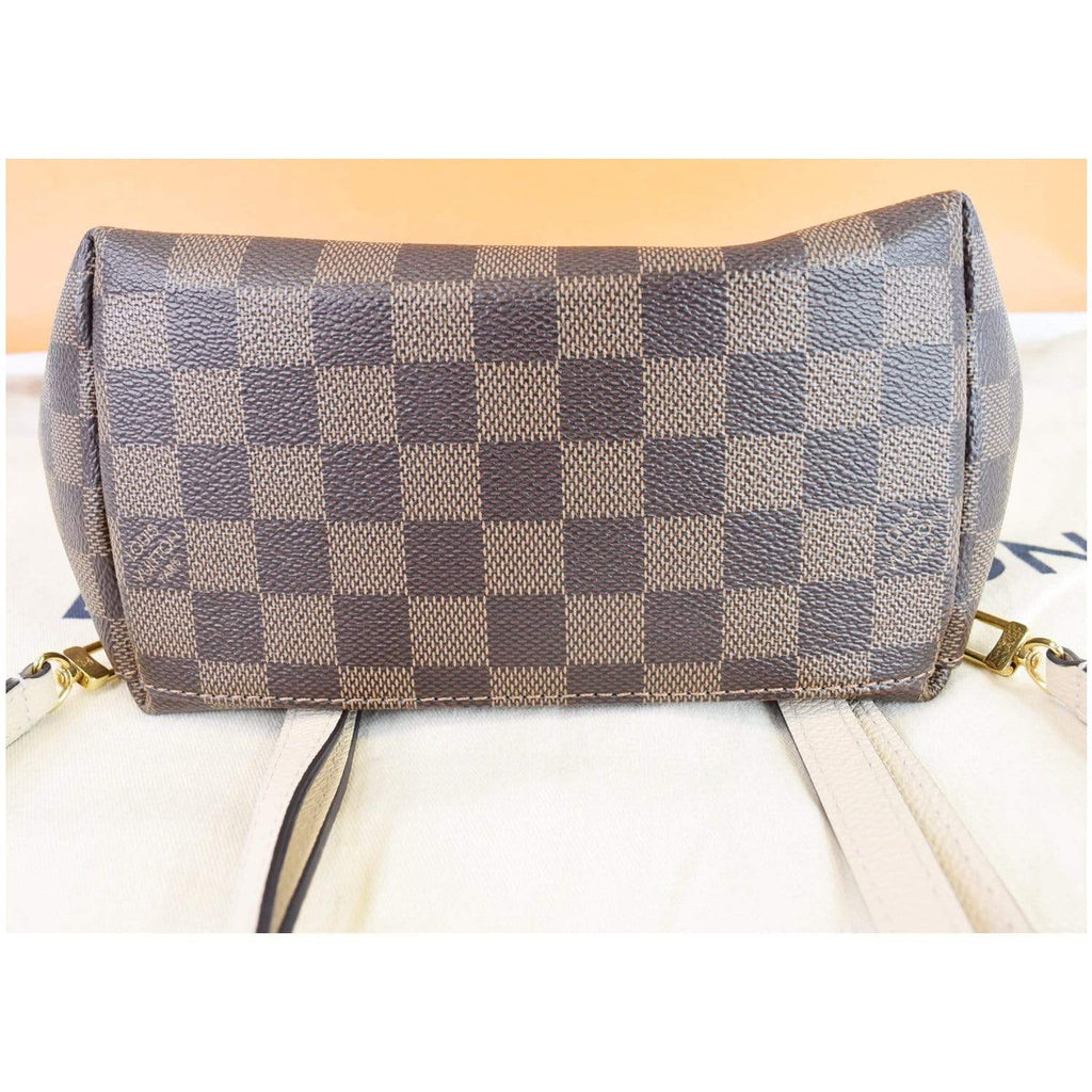 LOUIS VUITTON Clapton Damier Ebene Backpack Bag Brown