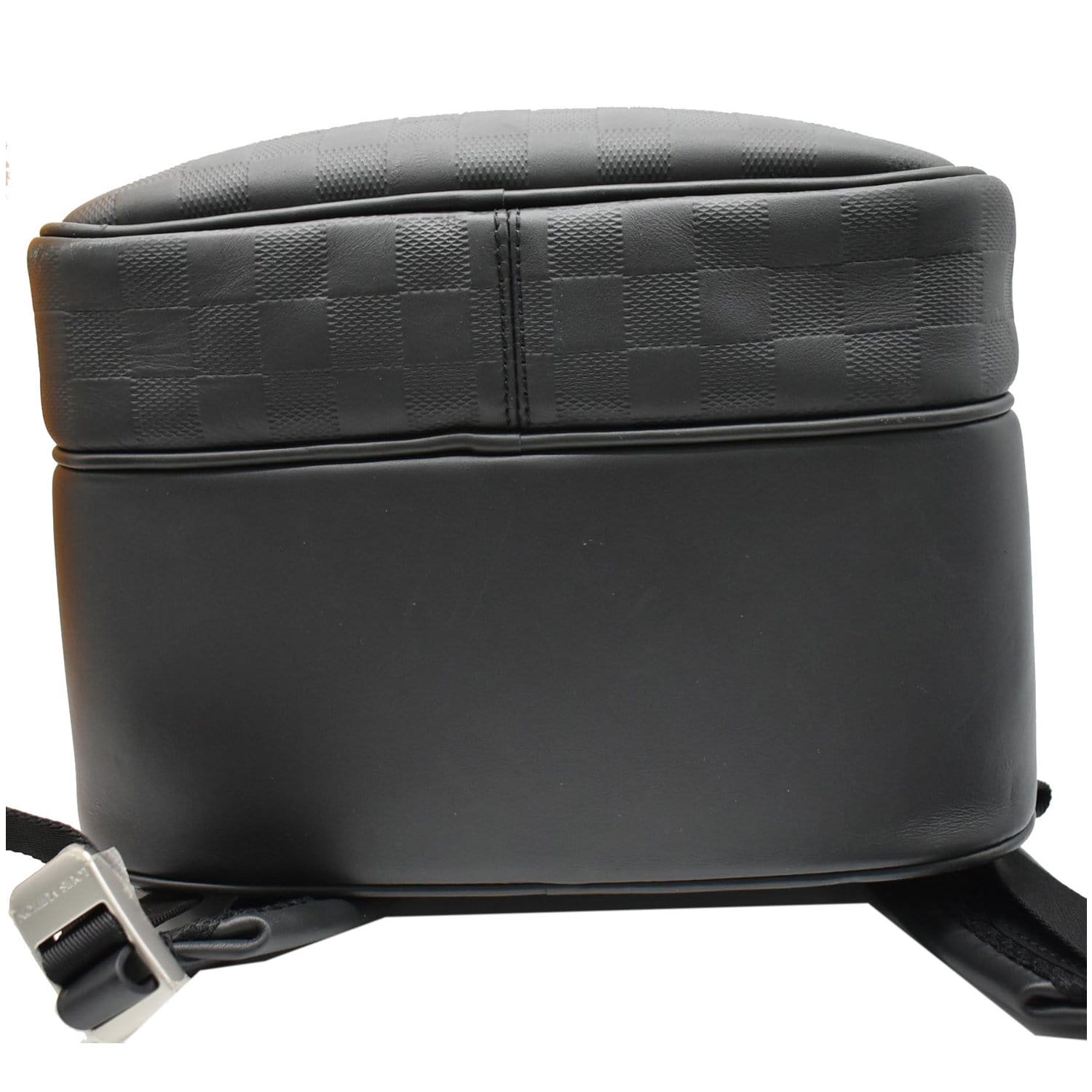 LOUIS VUITTON Michael Damier Infini Leather Backpack Bag Black