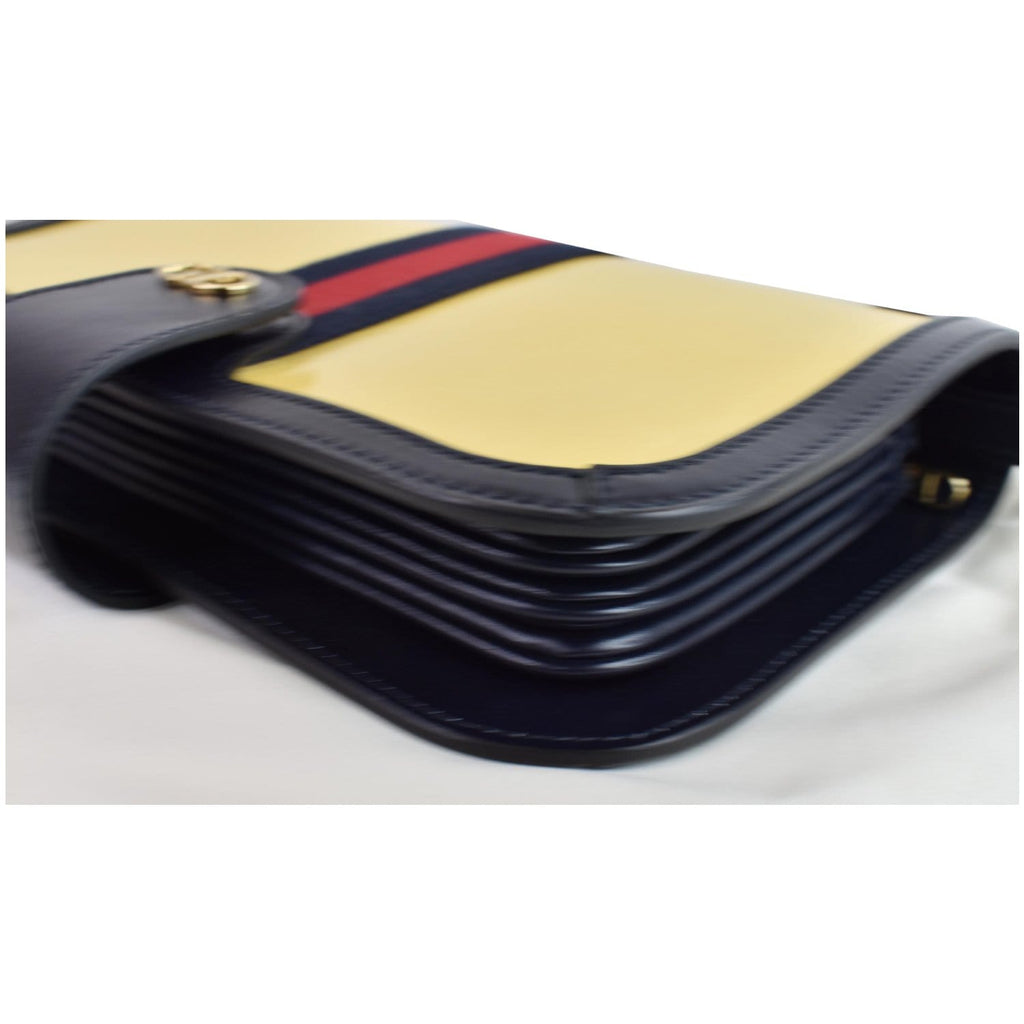 GUCCI Imprime Web Ophidia Messenger Bag 547799 Yellow
