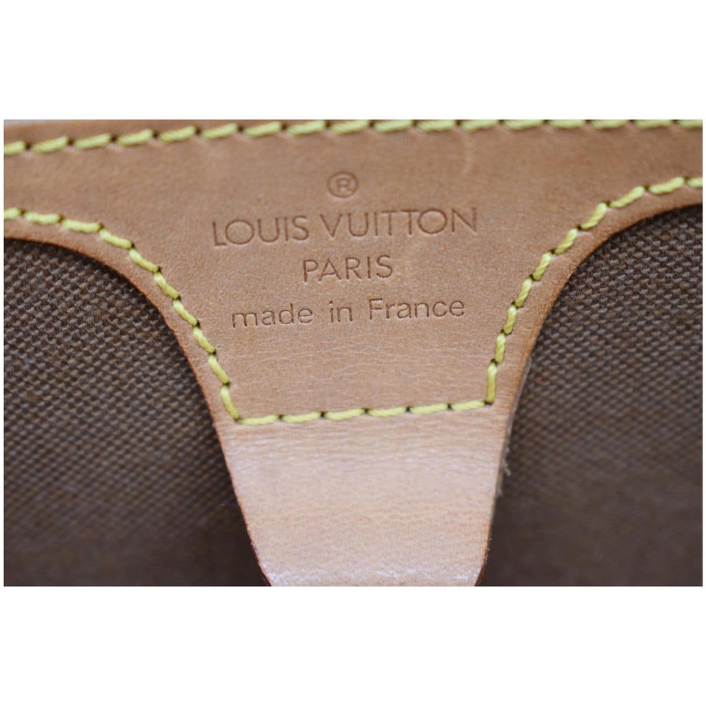 LOUIS VUITTON Ellipse Sac A Dos Monogram Canvas Backpack Bag Brown